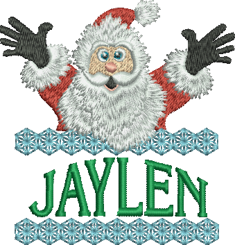 Surprise Santa Name - Jaylen