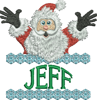 Surprise Santa Name - Jeff