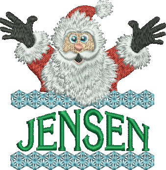 Surprise Santa Name - Jensen
