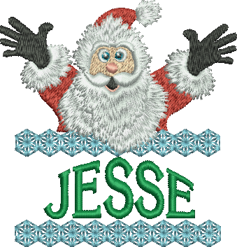 Surprise Santa Name - Jesse