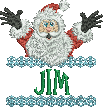 Surprise Santa Name - Jim
