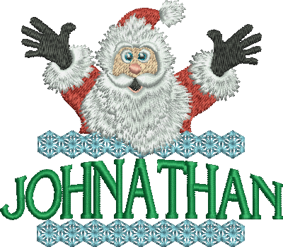 Surprise Santa Name - Johnathan