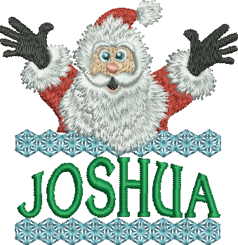 Surprise Santa Name - Joshua