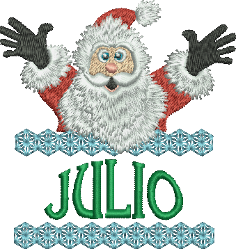 Surprise Santa Name - Julio
