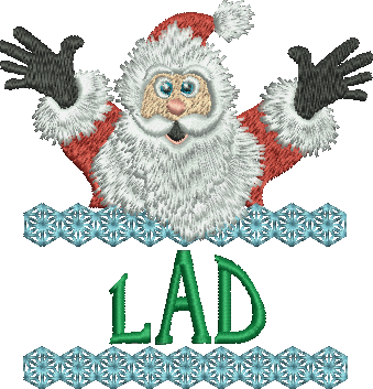 Surprise Santa Name - Lad