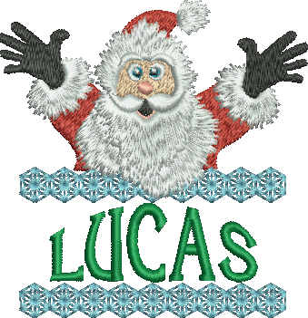 Surprise Santa Name - Lucas