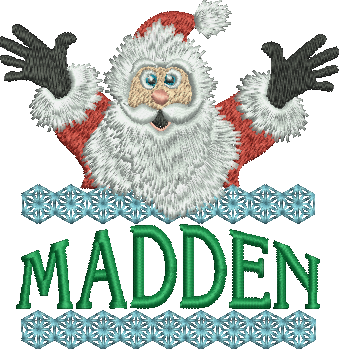 Surprise Santa Name - Madden