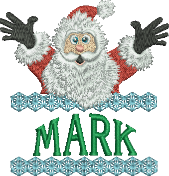 Surprise Santa Name - Mark