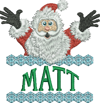 Surprise Santa Name - Matt