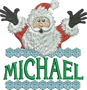 Surprise Santa Name - Michael