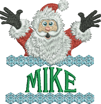 Surprise Santa Name - Mike