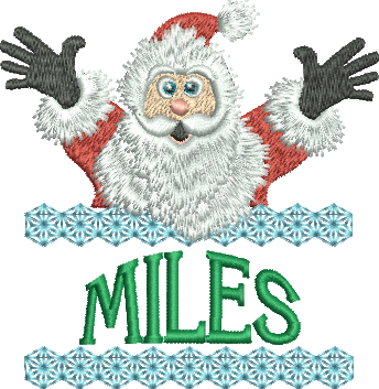 Surprise Santa Name - Miles