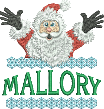 Surprise Santa Name - Mallory