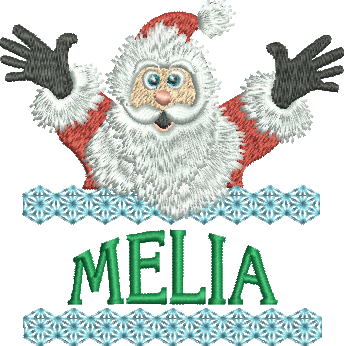 Surprise Santa Name - Melia