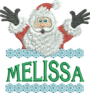 Surprise Santa Name - Melissa