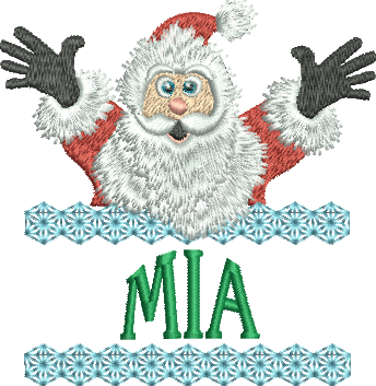 Surprise Santa Name - Mia