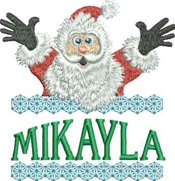 Surprise Santa Name - Mikayla