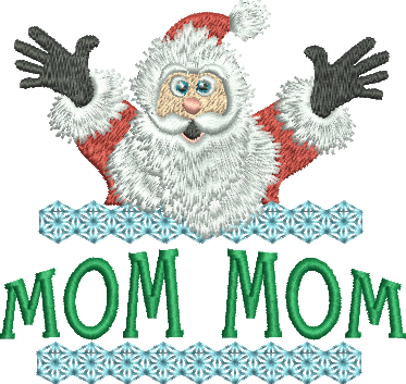 Surprise Santa Name - Mom Mom