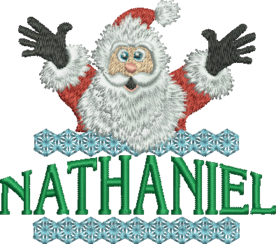 Surprise Santa Name - Nathaniel