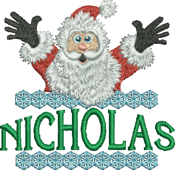 Surprise Santa Name - Nicholas