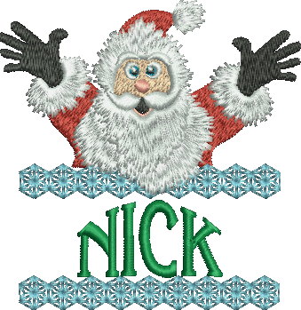 Surprise Santa Name - Nick