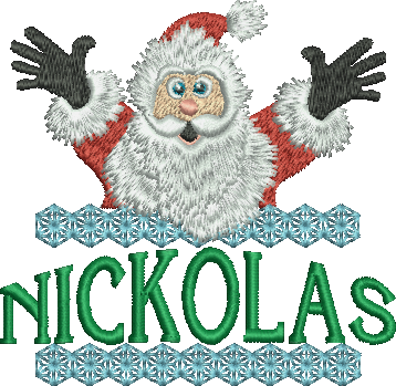 Surprise Santa Name - Nickolas