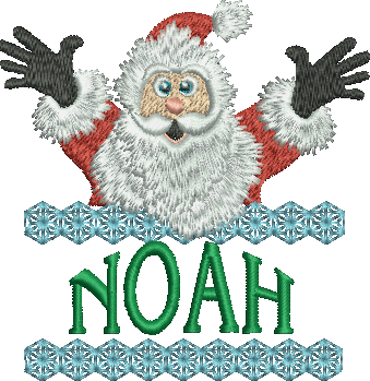 Surprise Santa Name - Noah