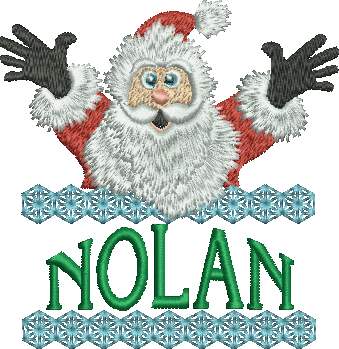Surprise Santa Name - Nolan