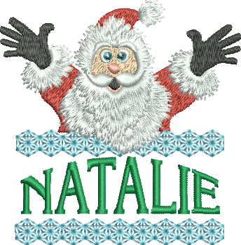 Surprise Santa Name - Natalie