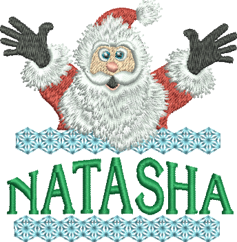Surprise Santa Name - Natasha
