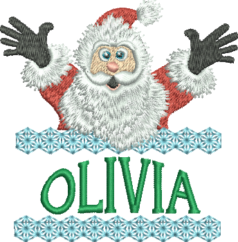 Surprise Santa Name - Olivia