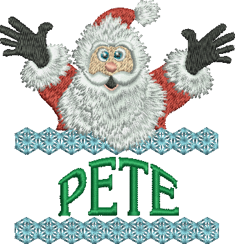 Surprise Santa Name - Pete