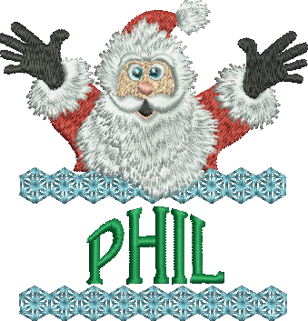 Surprise Santa Name - Phil