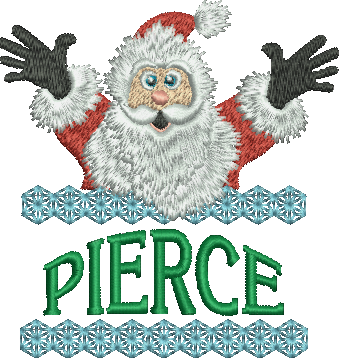 Surprise Santa Name - Pierce