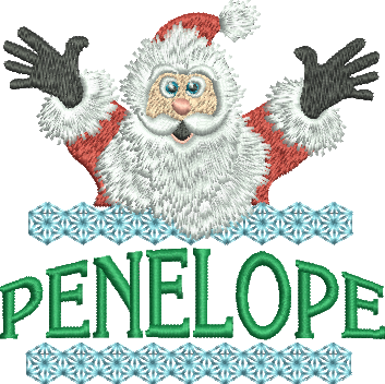 Surprise Santa Name - Penelope