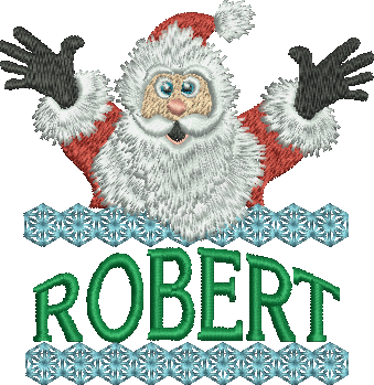 Surprise Santa Name - Robert