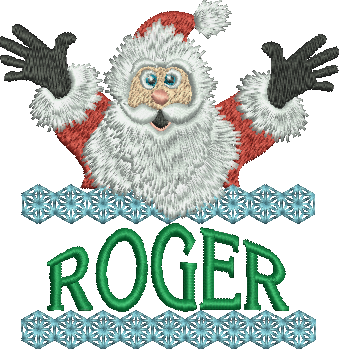 Surprise Santa Name - Roger
