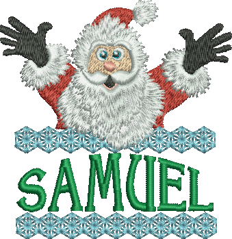 Surprise Santa Name - Samuel