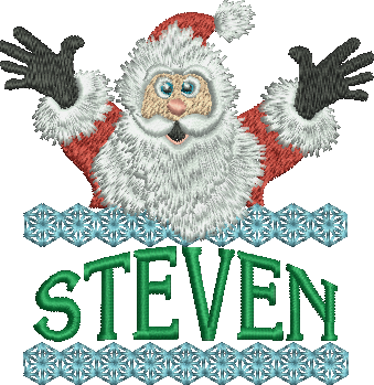 Surprise Santa Name - Steven