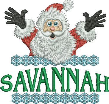 Surprise Santa Name - Savannah