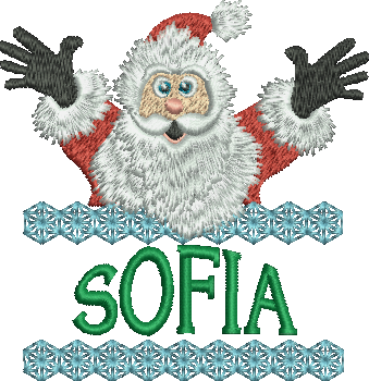 Surprise Santa Name - Sofia