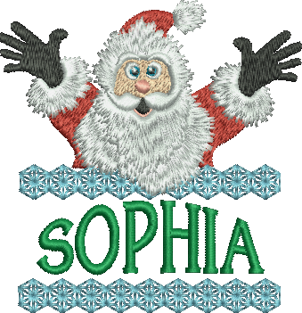 Surprise Santa Name - Sophia