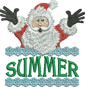 Surprise Santa Name - Summer