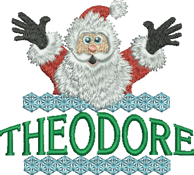 Surprise Santa Name - Theodore