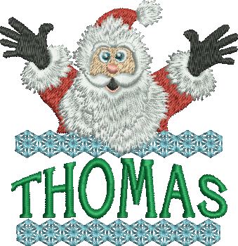 Surprise Santa Name - Thomas