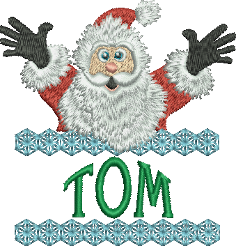 Surprise Santa Name - Tom