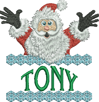 Surprise Santa Name - Tony