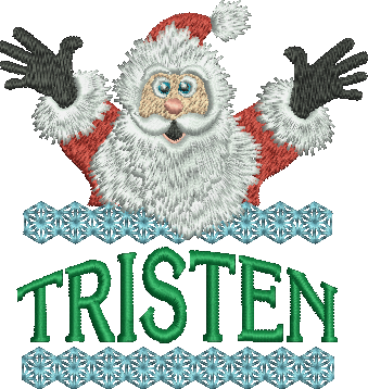 Surprise Santa Name - Tristen