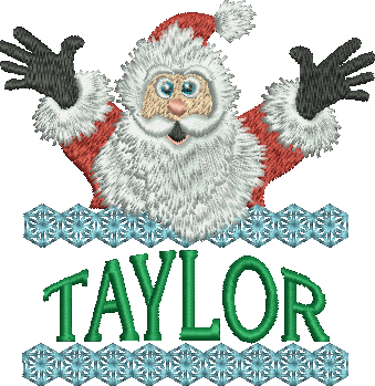 Surprise Santa Name - Taylor