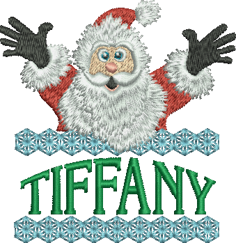 Surprise Santa Name - Tiffany